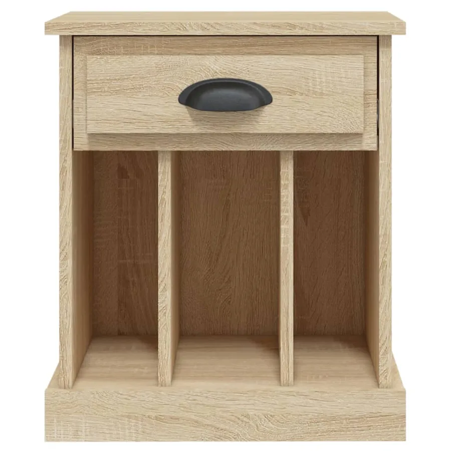 Tables de chevet 2 pcs chêne sonoma 43x36x50 cm - 8