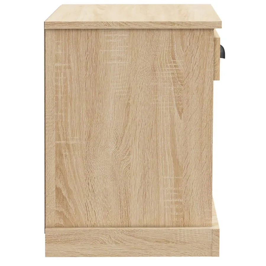 Tables de chevet 2 pcs chêne sonoma 43x36x50 cm - 9
