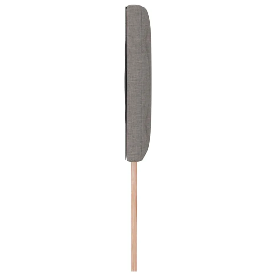 Tête de lit Taupe 160 cm tissu - 6