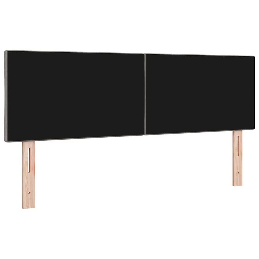 Tête de lit LED Taupe 160 cm tissu - 7