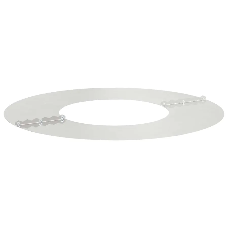 adapté pour anneau d'arbre plat Argent Ø30/60 cm - 4