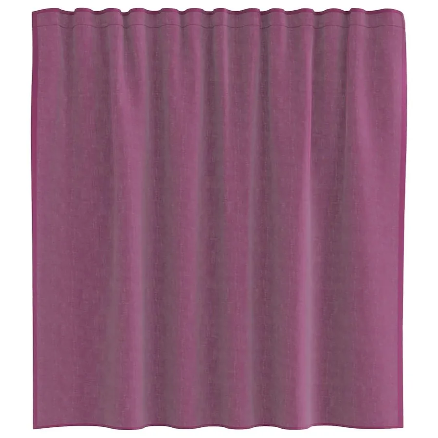 Rideaux en voile à œillets (2 pcs) violets - 4