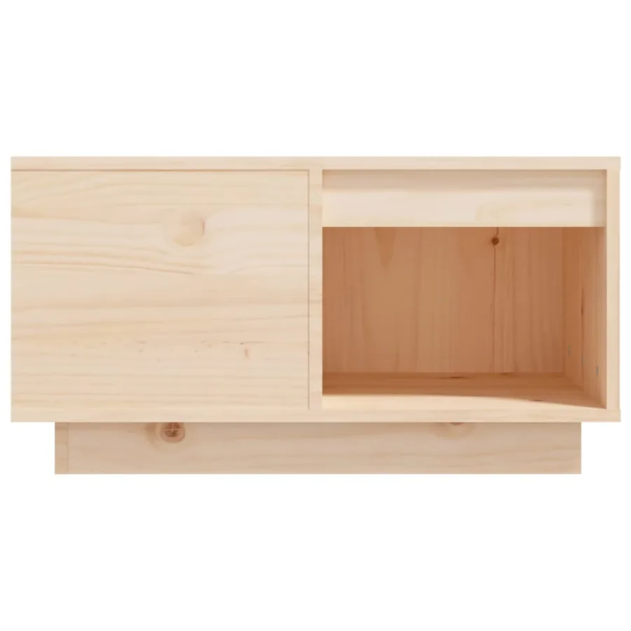 Table basse 60x61x32,5 cm Bois massif de pin - 5