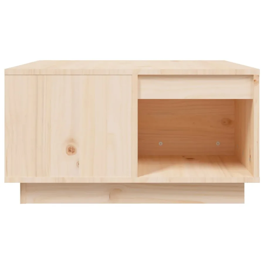 Table basse 60x61x32,5 cm Bois massif de pin - 6