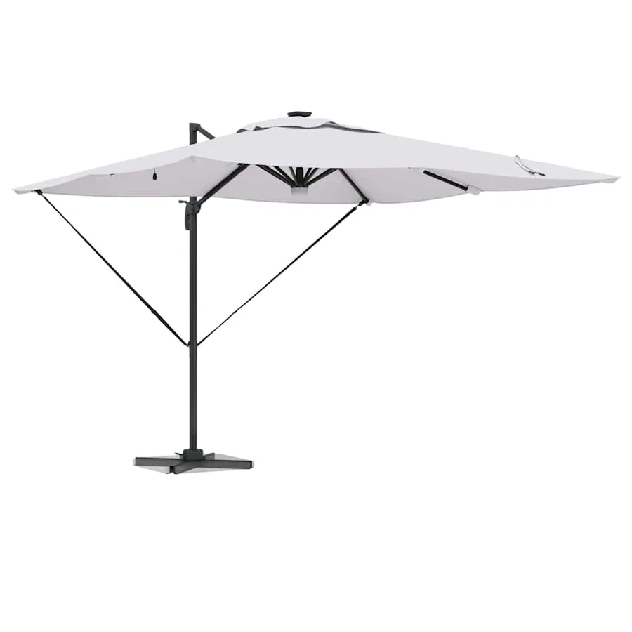 Parasol Roma Beige 286 x 284 x 270 cm Aluminium et polyester - 3