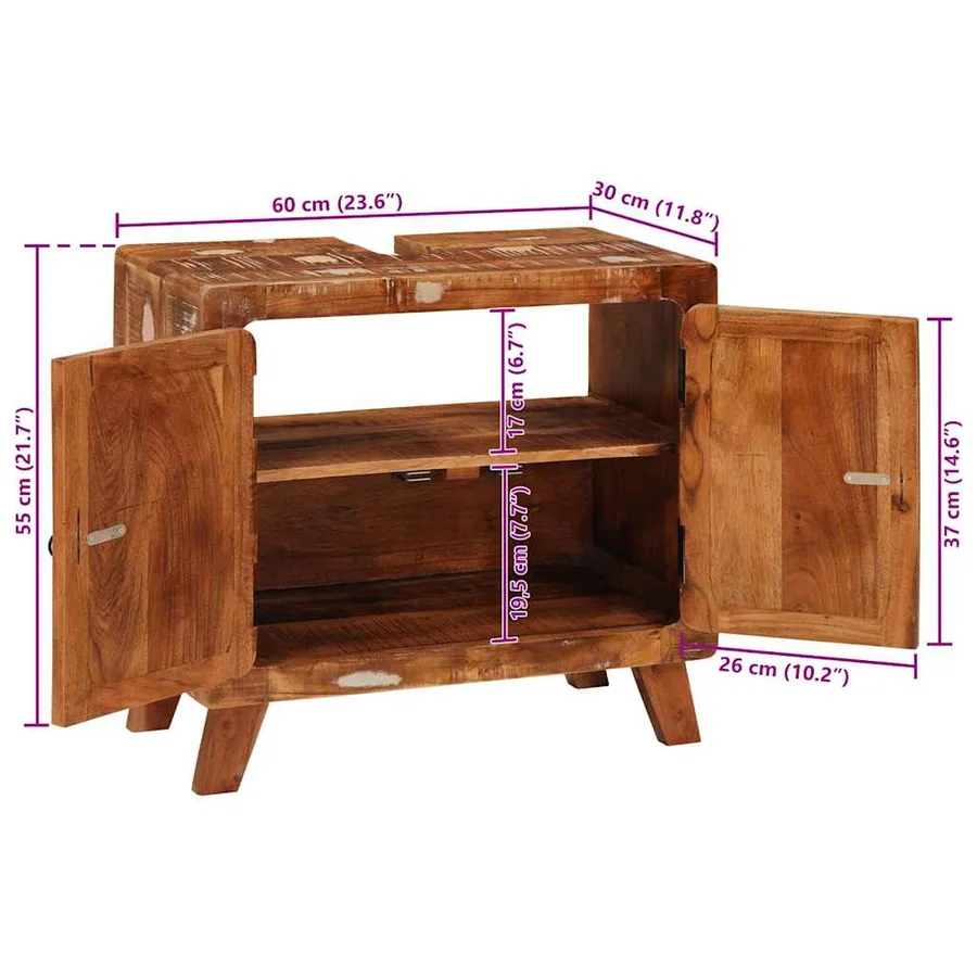 Armoire de salle de bain avec étagère avec stockage avec porte - 16