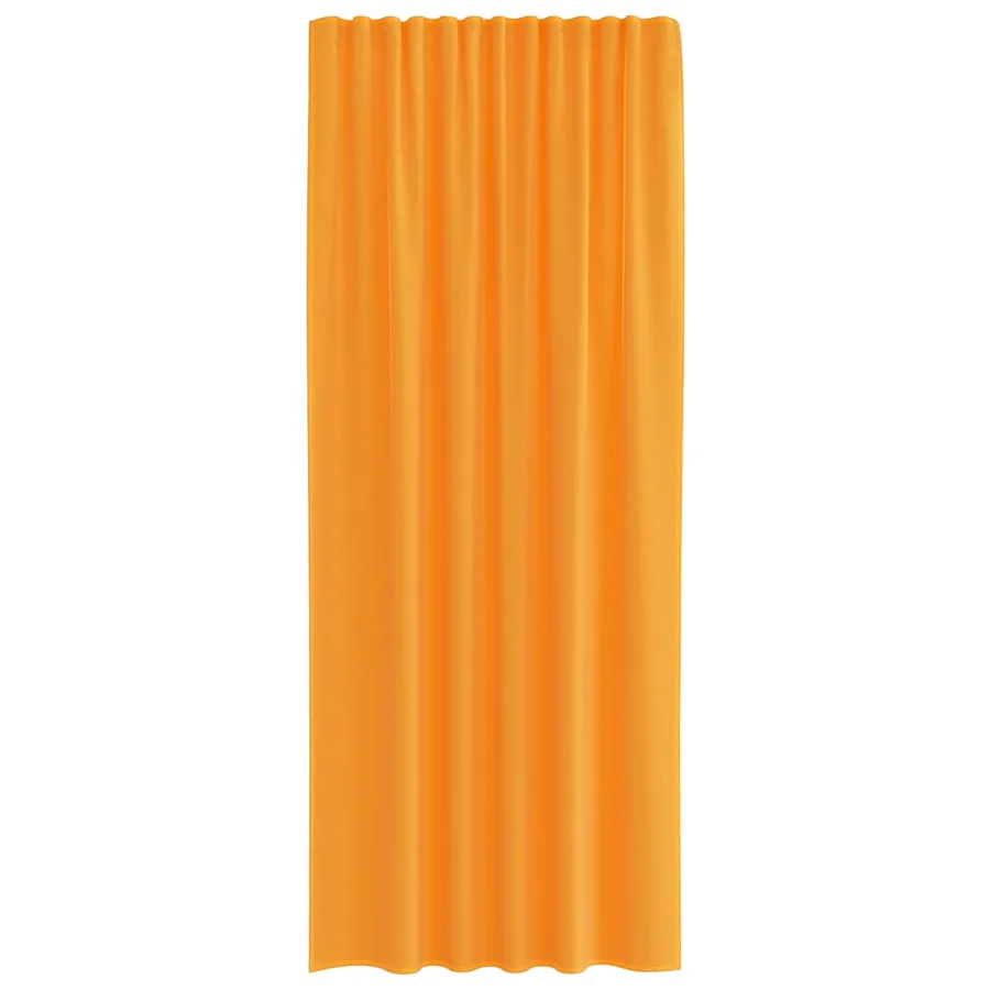 Rideaux en voile à œillets 2 pcs orange - 4