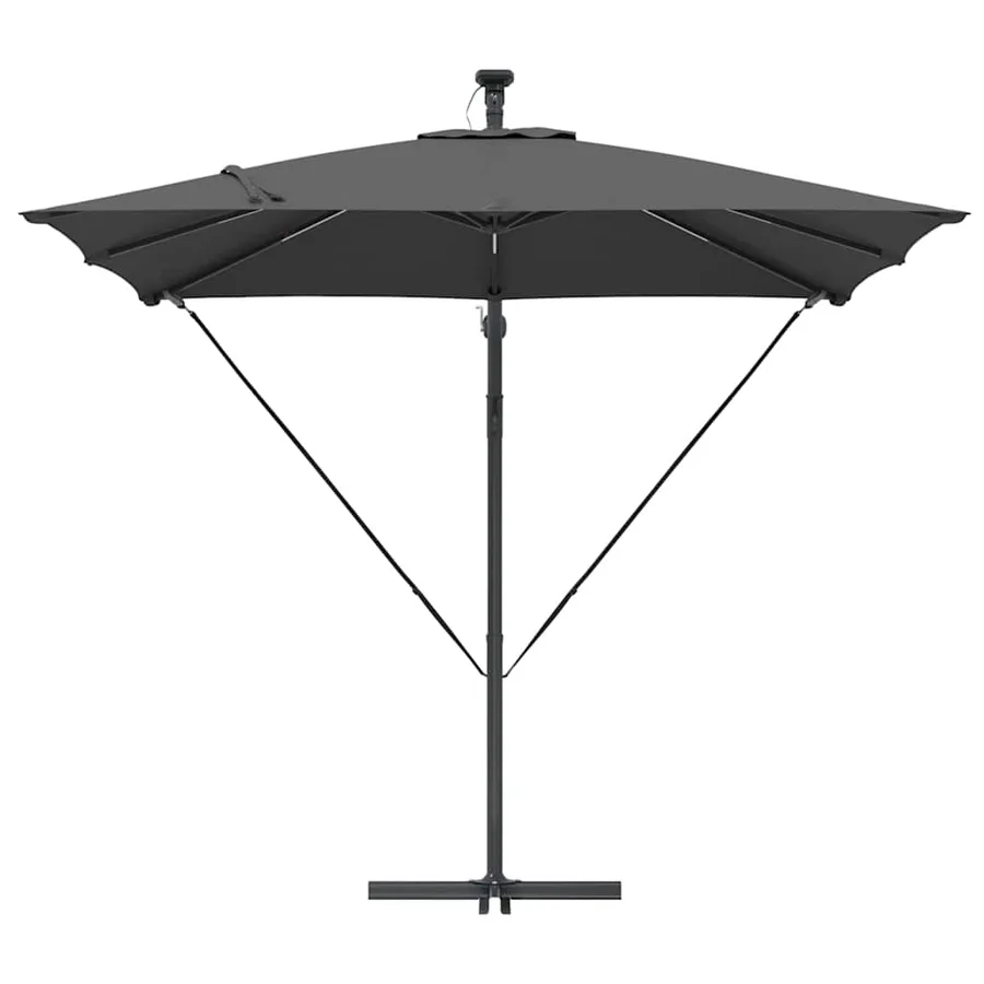 Parasol Anthracite 249 x 249 x 250 cm Polyester et Aluminium - 6