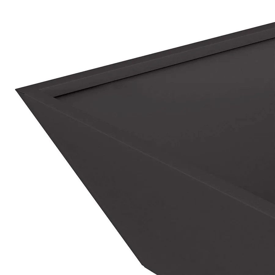 Cache-pot de jardin 5 pc Noir 50 x 50 x 15 cm - 10