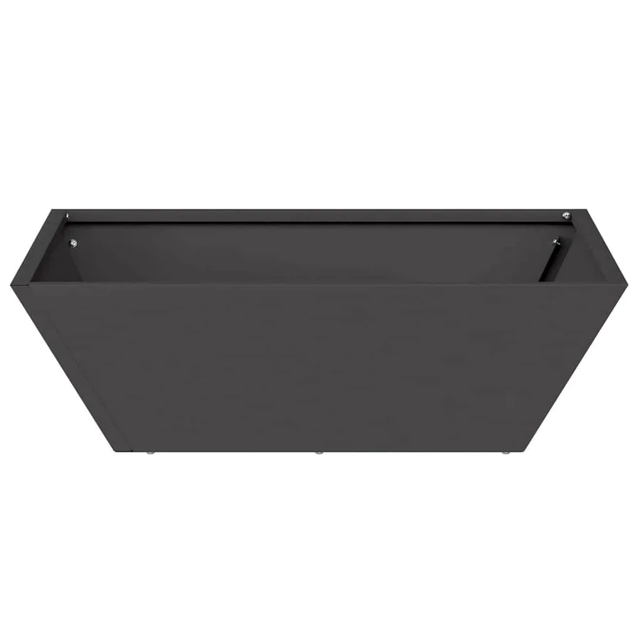 Cache-pot de jardin 5 pc Noir 50 x 50 x 15 cm - 7