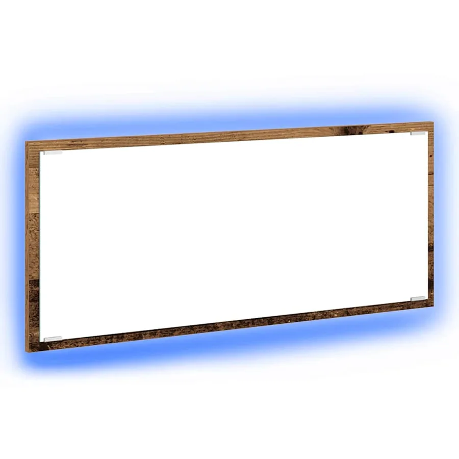 Miroir Bois Ancien 90 x 8,5 x 37 cm Bois d'ingénierie - 2