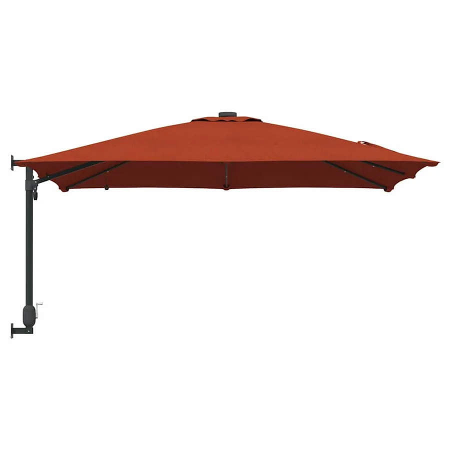 Parasol de jardin Terre cuite 248,5 x 247,5 x 160 cm - 5