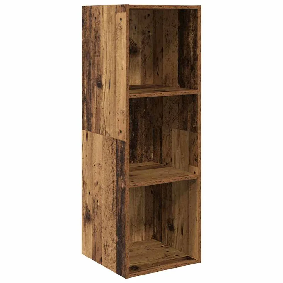 Ensemble meuble TV 3 pcs Bois Ancien Bois d'ingénierie - 5