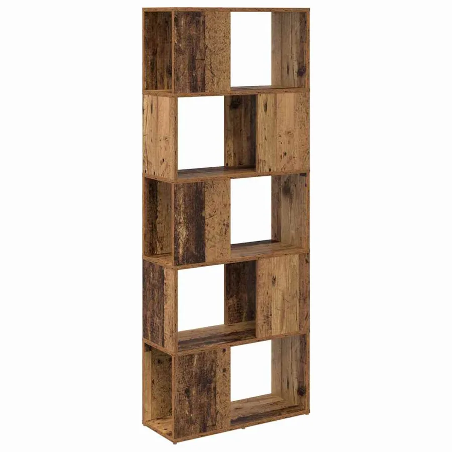 Ensemble meuble TV Marron 60 x 24 x 156 cm Bois d'ingénierie - 2