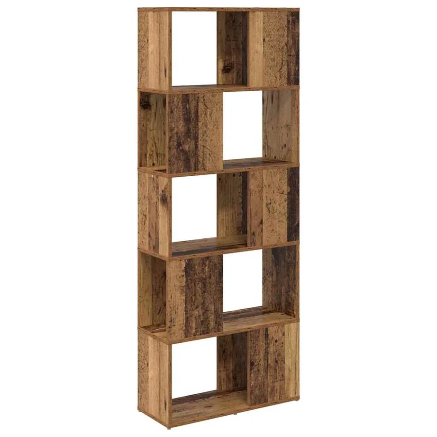 Ensemble meuble TV Marron 60 x 24 x 156 cm Bois d'ingénierie - 7