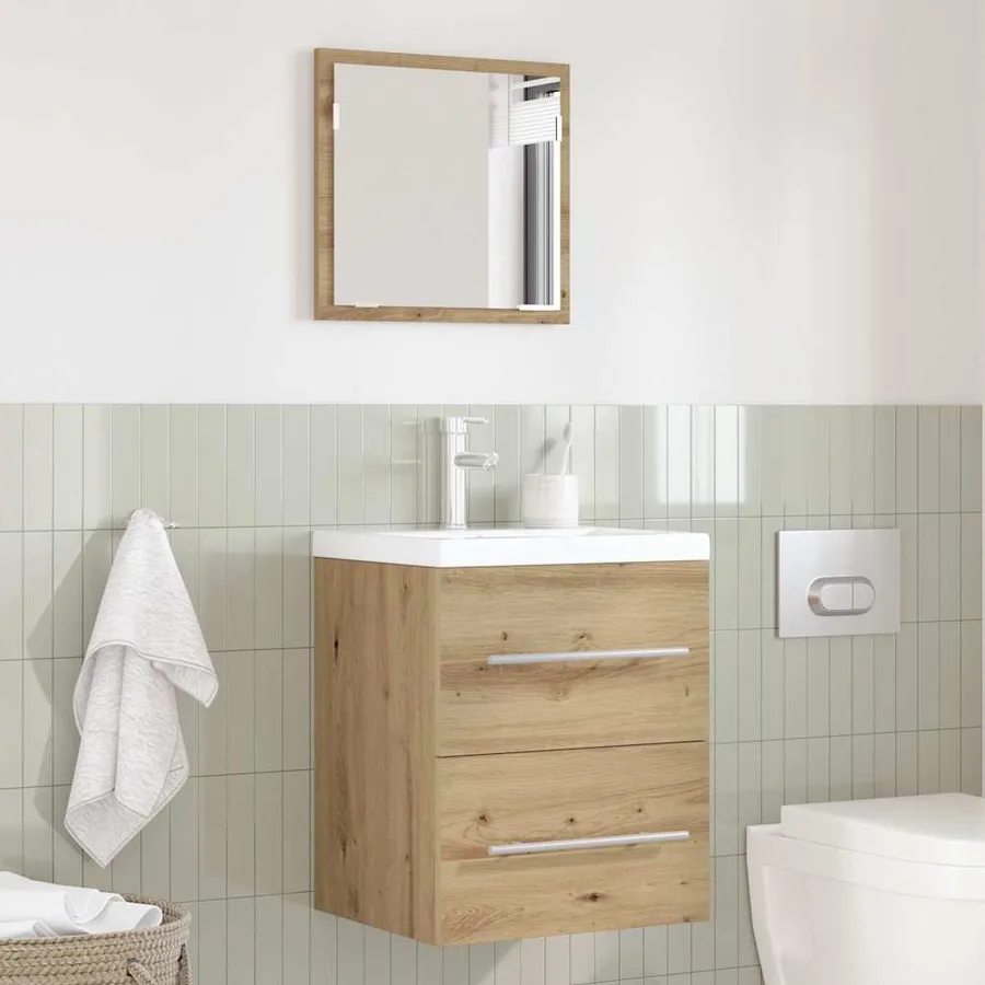 Ensemble de mobilier de salle de bain Marron 41 x 38,5 x 48 cm - 4