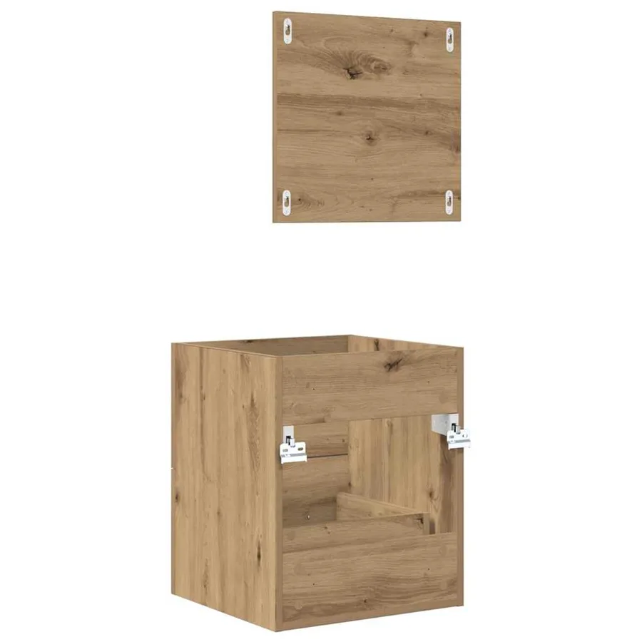 Ensemble de mobilier de salle de bain Marron 41 x 38,5 x 48 cm - 8