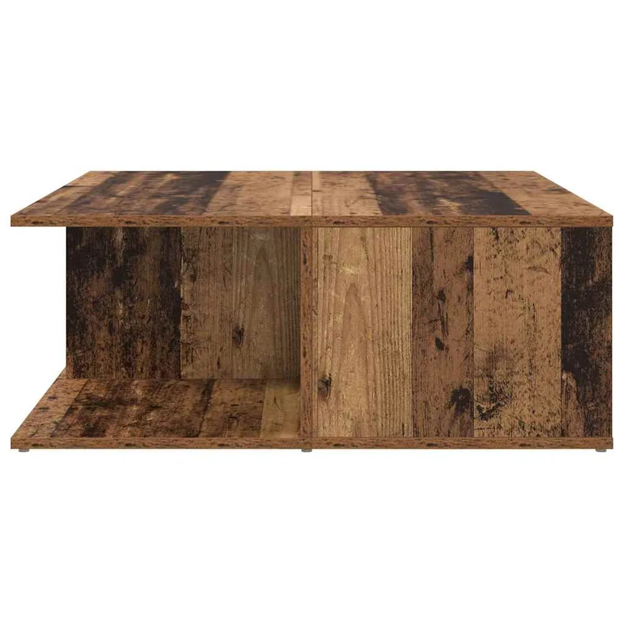 Table basse Vieux bois 80 x 80 x 31 cm Bois d'ingénierie - 7