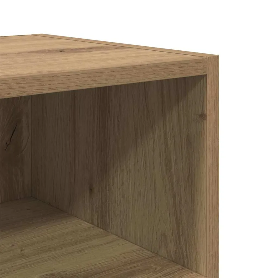 Cabinet de chevet 2 pc Chêne artisanal 40 x 30 x 50 cm - 9