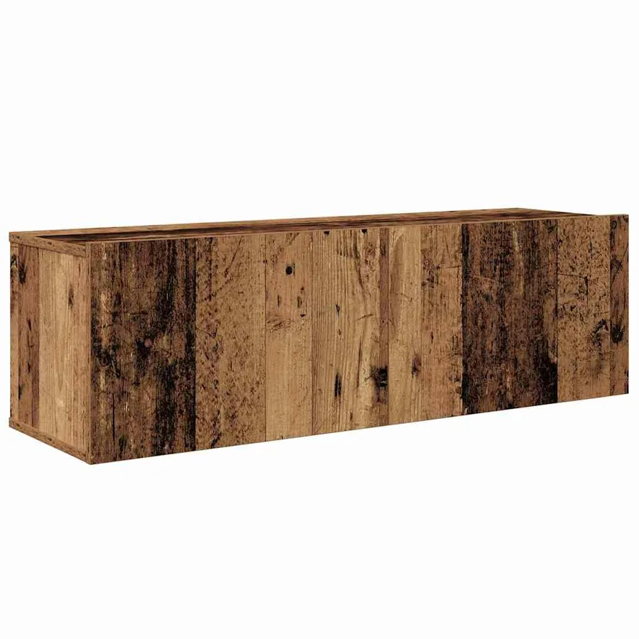 Ensemble meuble TV 5 pcs Bois Ancien Bois d'ingénierie - 6