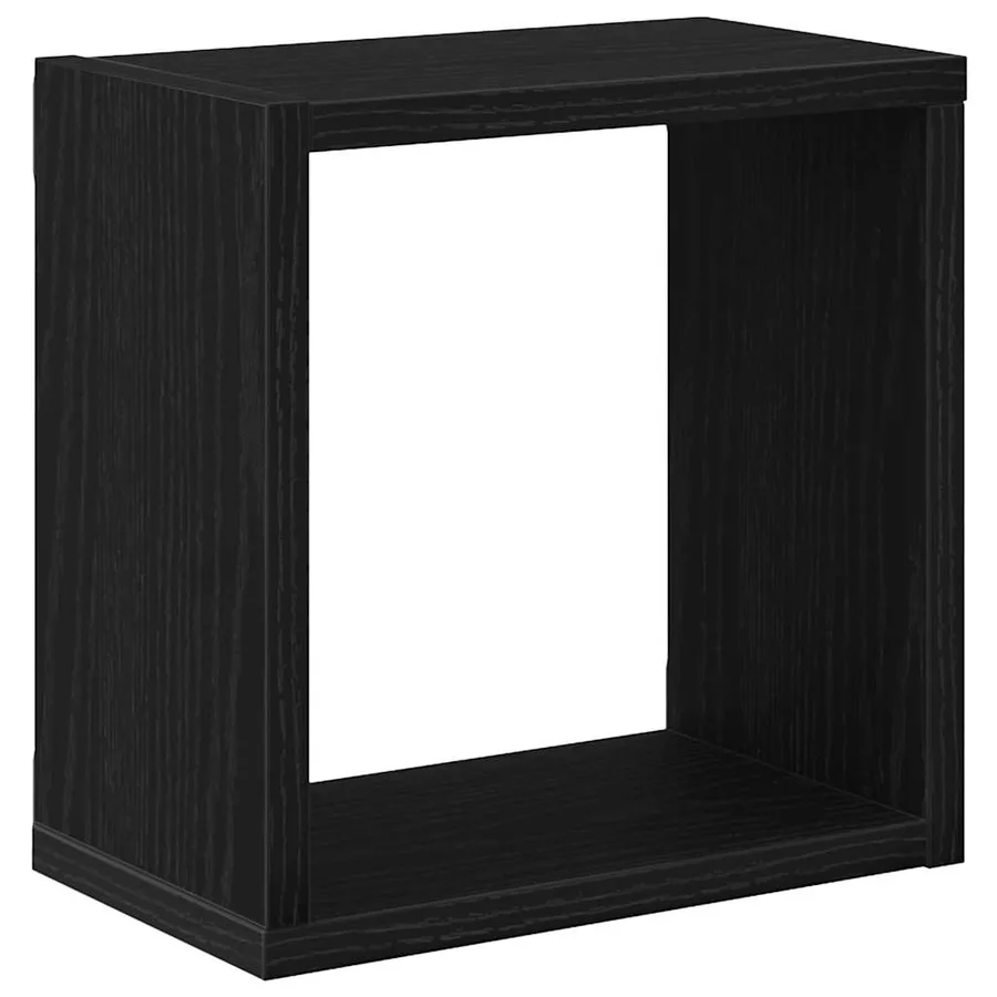 Étagères Murales 4 pcs Chêne noir Bois d'ingénierie - 5