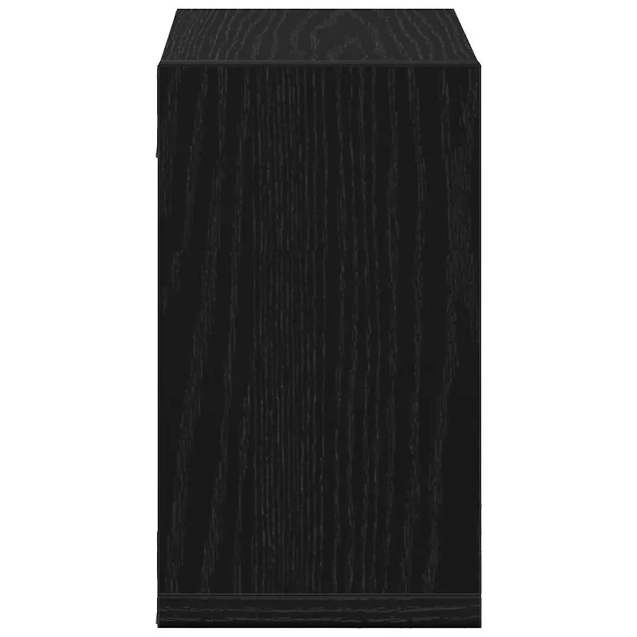 Étagères Murales 4 pcs Chêne noir Bois d'ingénierie - 7
