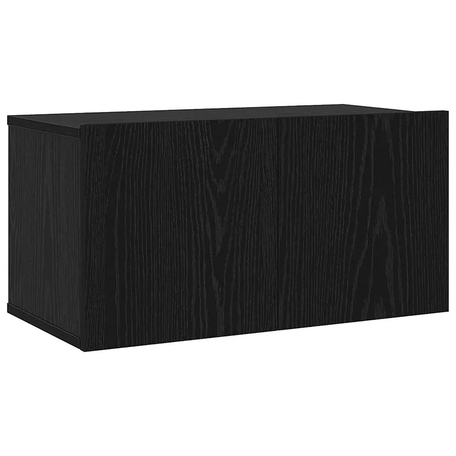 Ensemble meuble TV 3 pcs Chêne noir Bois d'ingénierie - 6