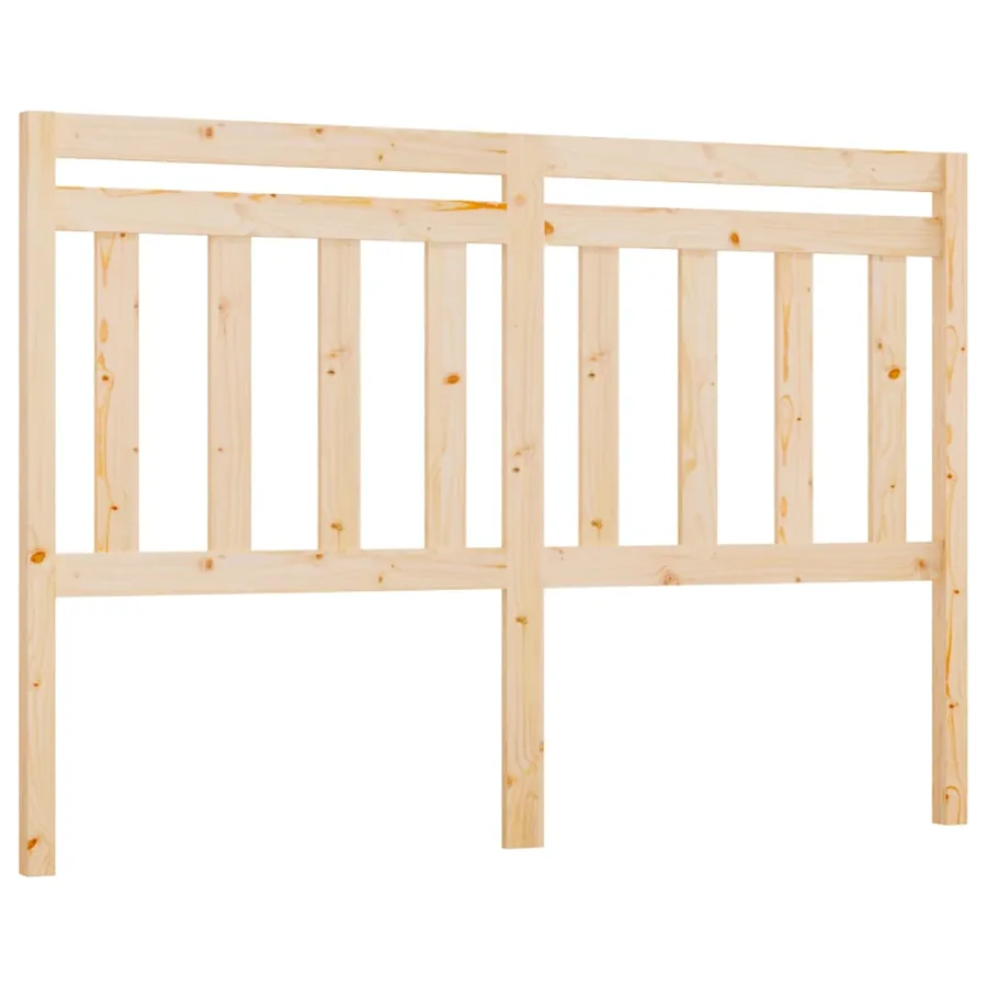 Tête de lit 156x4x100 cm Bois massif de pin - 2