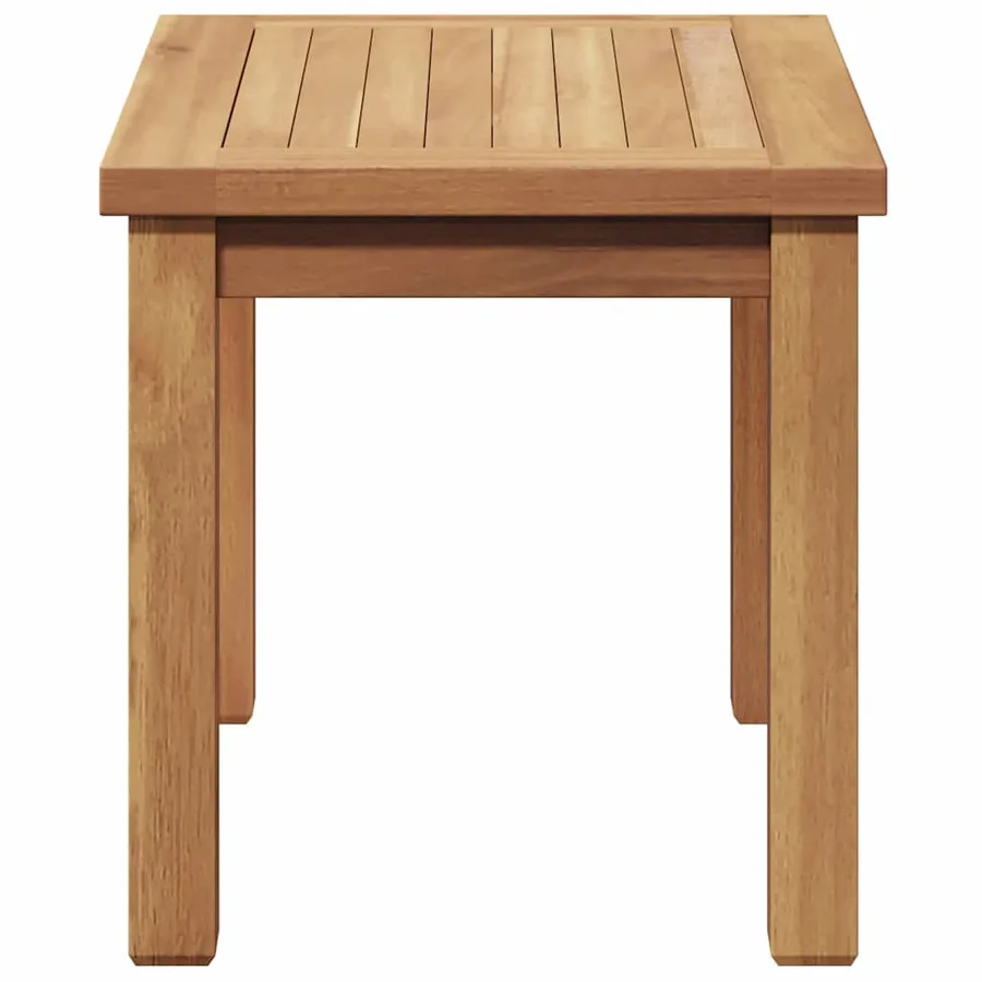 Table basse Marron 50 x 35 x 36 cm Bois de teck massif - 6