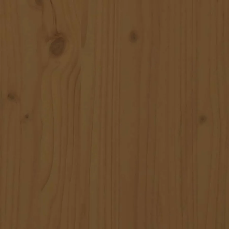 Bibliothèque/Cloison Marron miel 80x25x70 cm Bois massif - 7