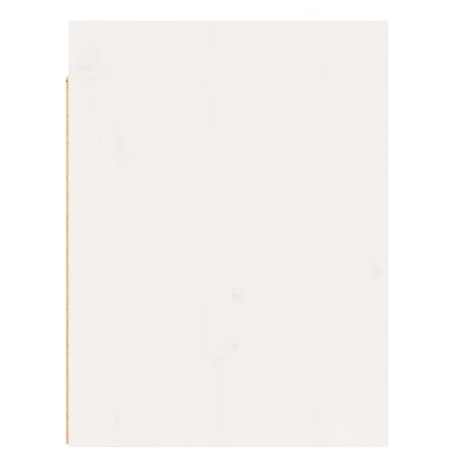 Armoire murale Blanc 30x30x40 cm Bois de pin massif - 6