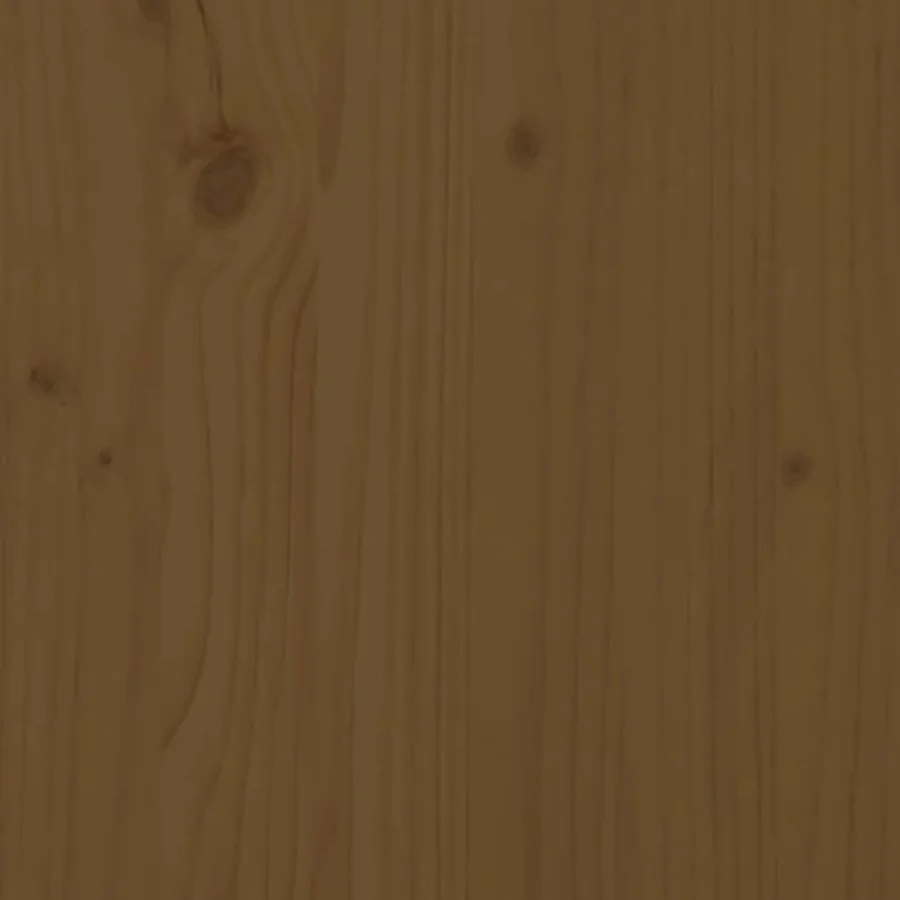 Table basse Marron miel 100x50x35 cm Bois massif de pin - 9