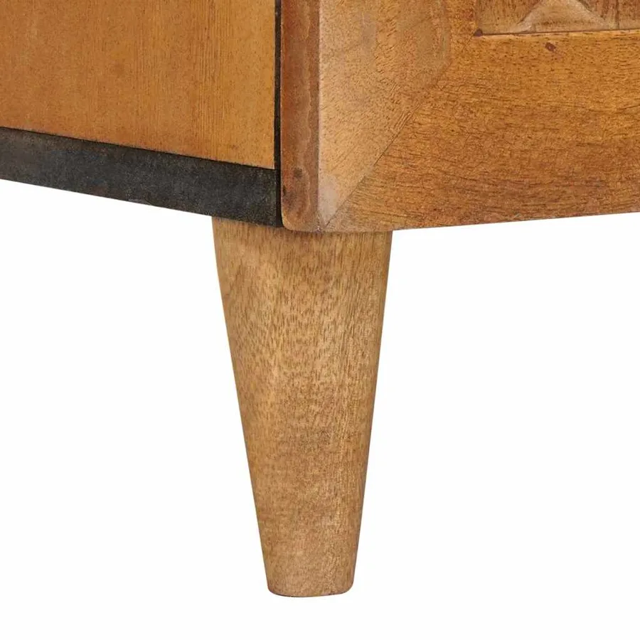 Cabinet de salle de bain Marron Clair 62 x 33 x 58 cm - 8