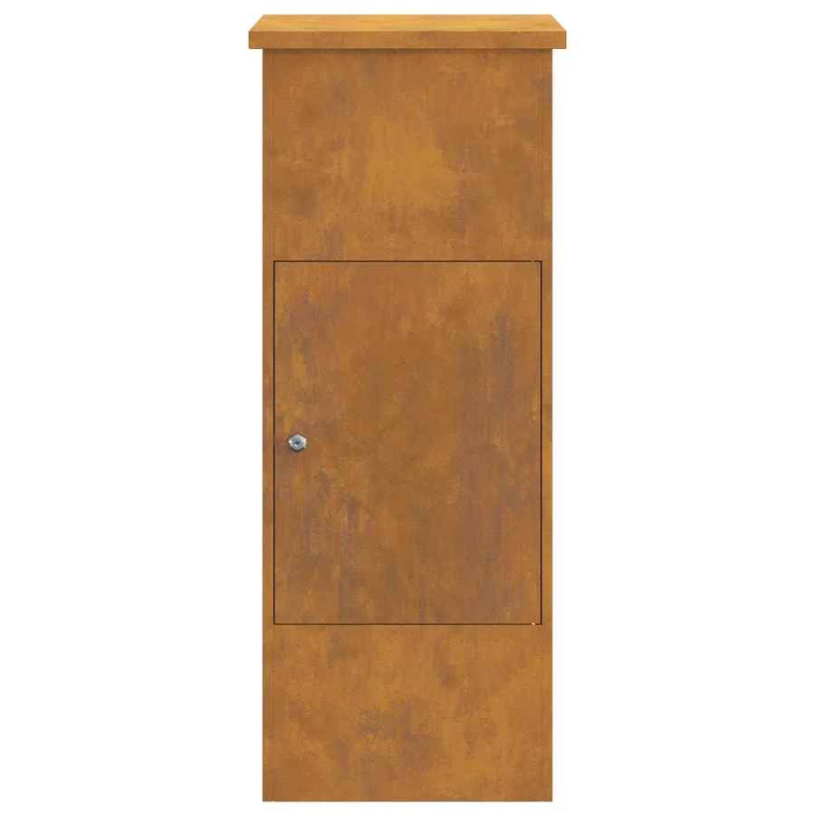 Boîte de dépôt de colis avec porte Rouillé 44,5 x 29 x 110,5 cm - 6