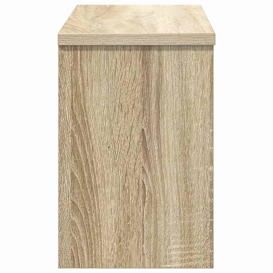 Porte-manteau mural avec étagère Chêne Sonoma 50 x 20 x 30 cm - 7