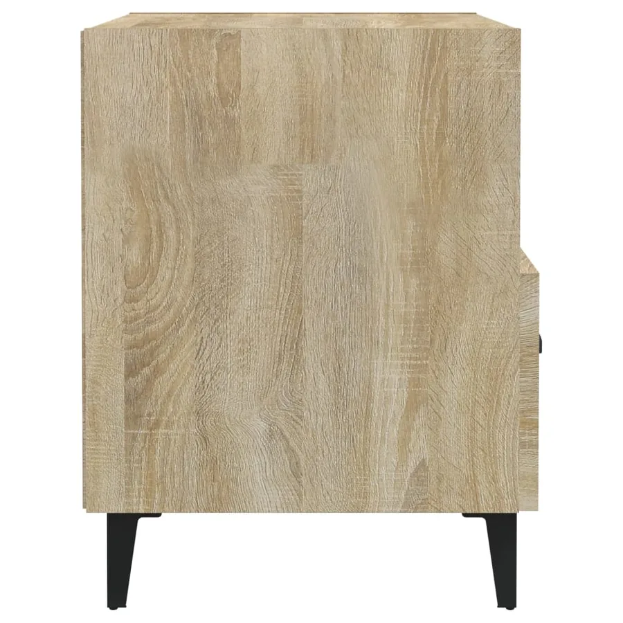 Tables de chevet 2 pcs Chêne Sonoma Bois d'ingénierie - 5