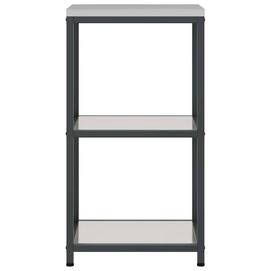 Rangement de cuisine HATTEM Argenté 40 x 50 x 92 cm Acier - 9