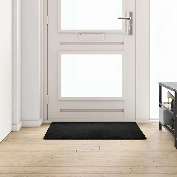 Tapis Couloir Noir 100 x 100 cm