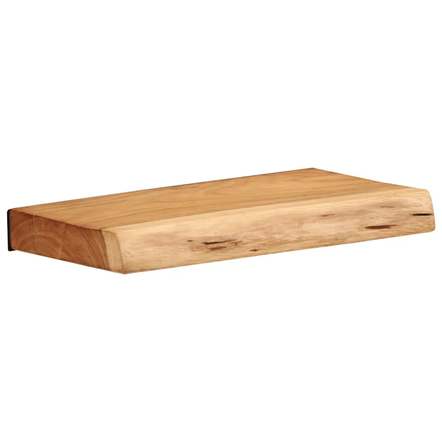 Étagères murales 2 pcs 30x20x3,5 cm bois massif d'acacia - 12