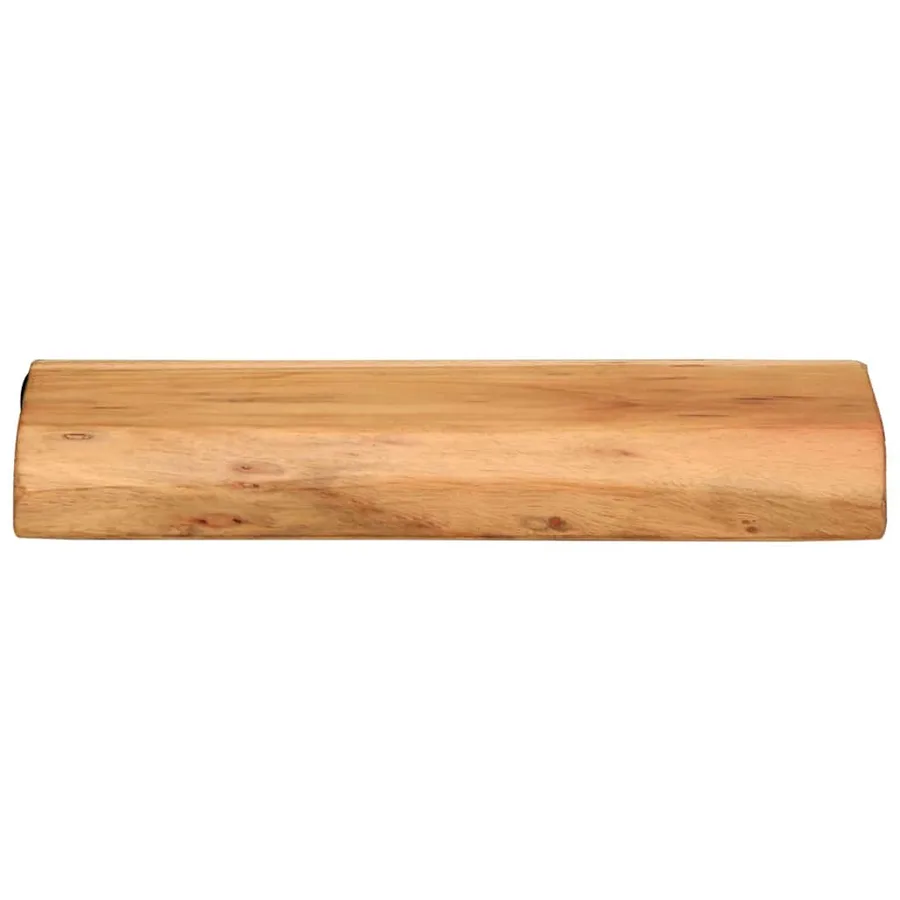 Étagères murales 2 pcs 30x20x3,5 cm bois massif d'acacia - 3