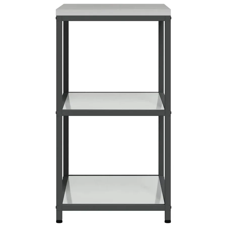 Rangement de cuisine HATTEM Argenté 60 x 50 x 92 cm Acier - 9