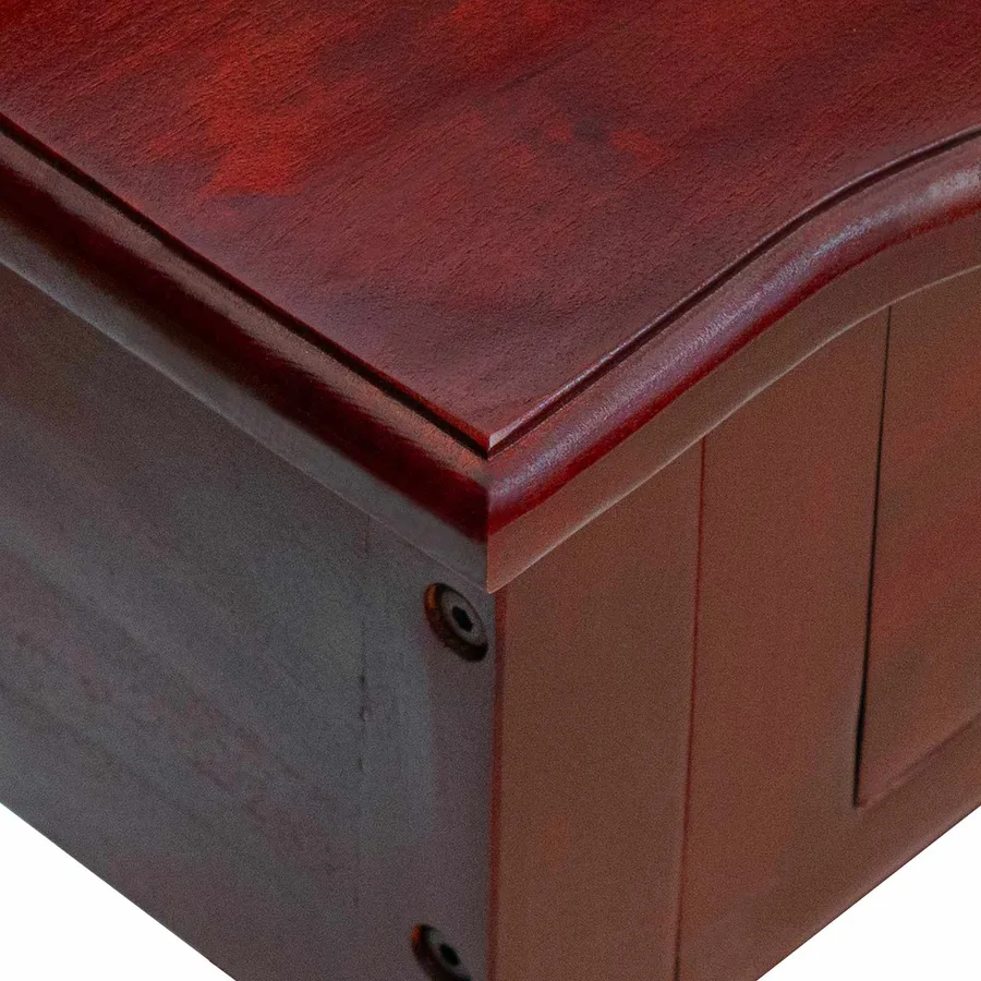 Table console Marron 50 x 29,5 x 76 cm Bois de Mahogany Massif - 9