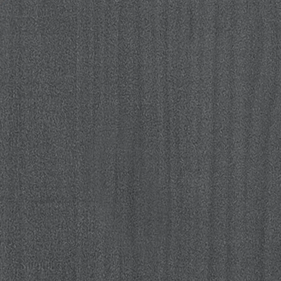Bibliothèque Gris 80x35x71 cm Bois de pin massif - 7