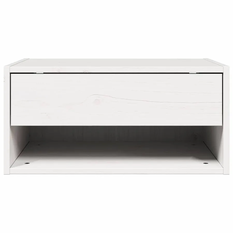 Table de chevet avec tiroir 2 pcs Blanc 50 x 32,5 x 24 cm - 7