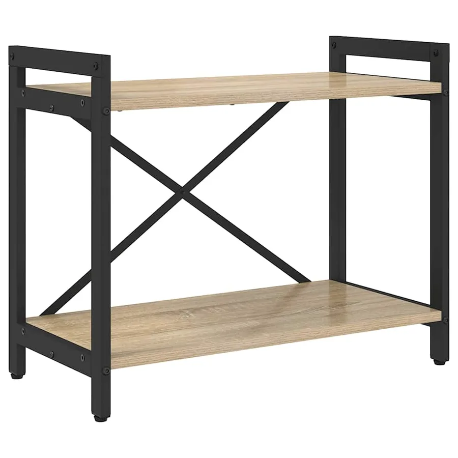 Étagère Chêne Sonoma 60 x 30 x 50 cm Bois d'ingénierie - 2