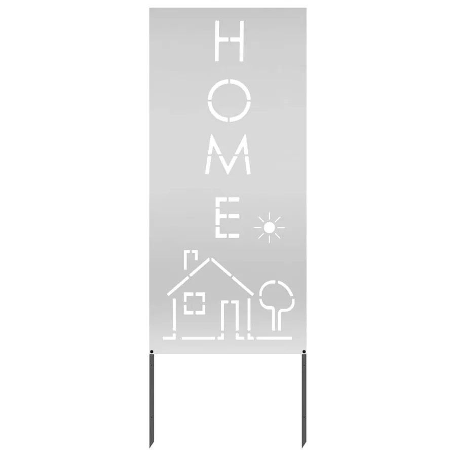 Écran de confidentialité de jardin Fretwork Argenté 50 x 140 cm - 4