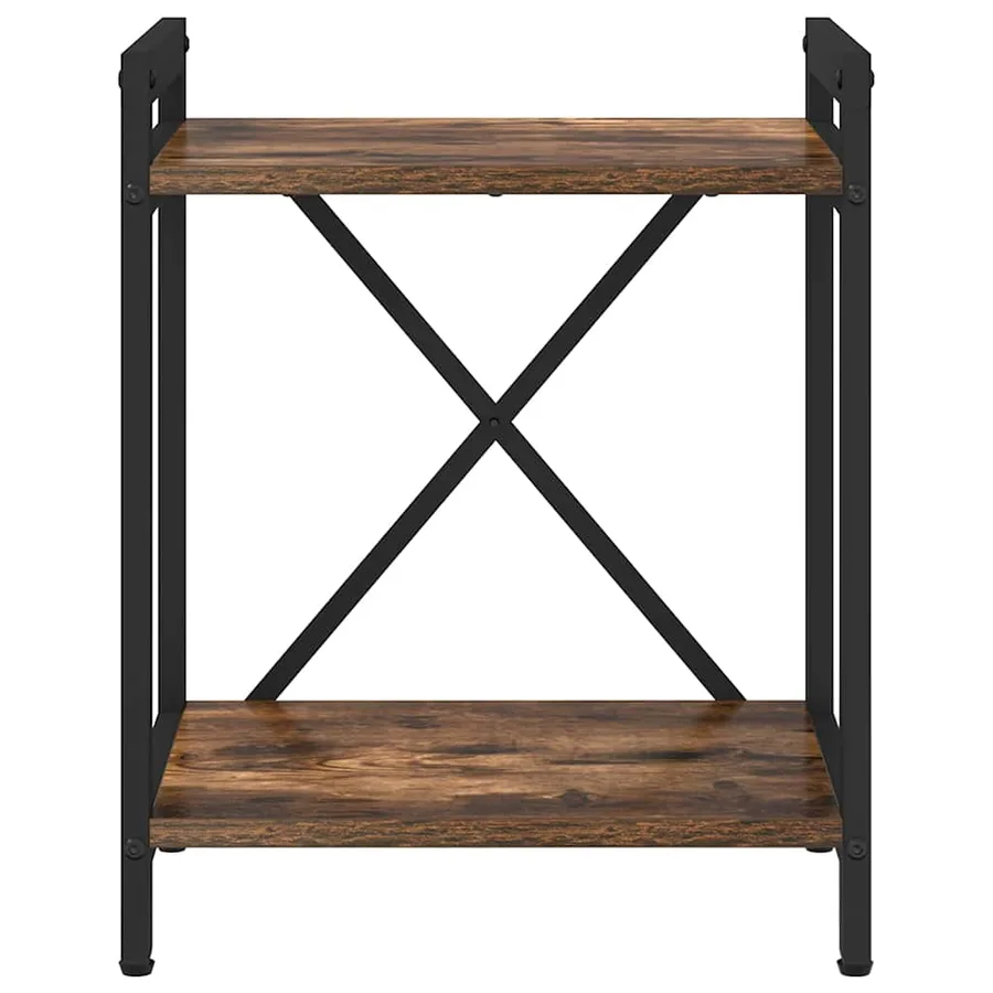 Étagère Chêne fumé 40 x 30 x 50 cm Bois d'ingénierie - 5