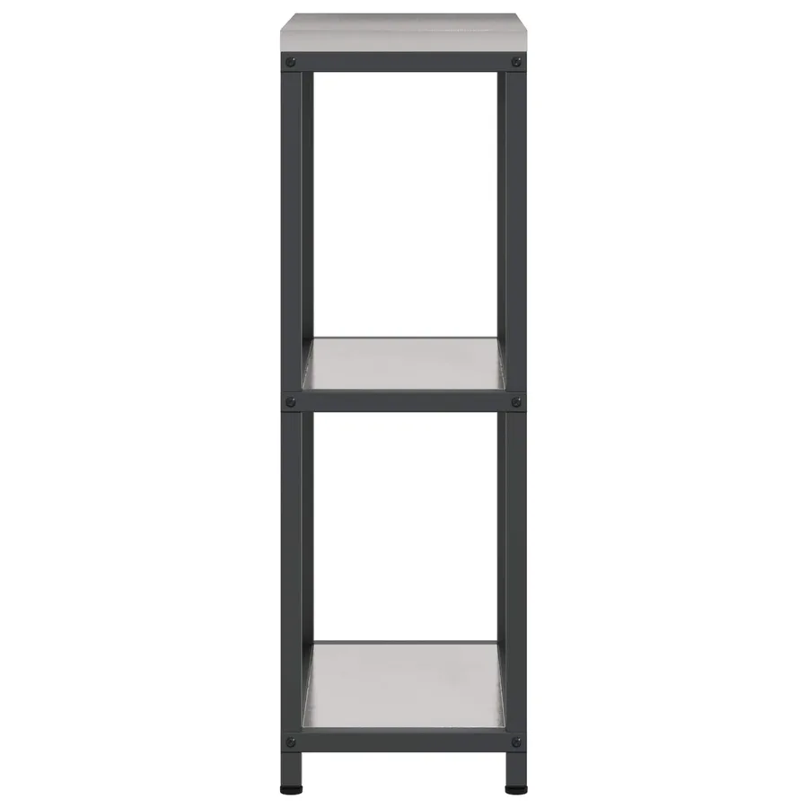 Rangement de cuisine HATTEM Argenté 30 x 50 x 92 cm Acier - 6