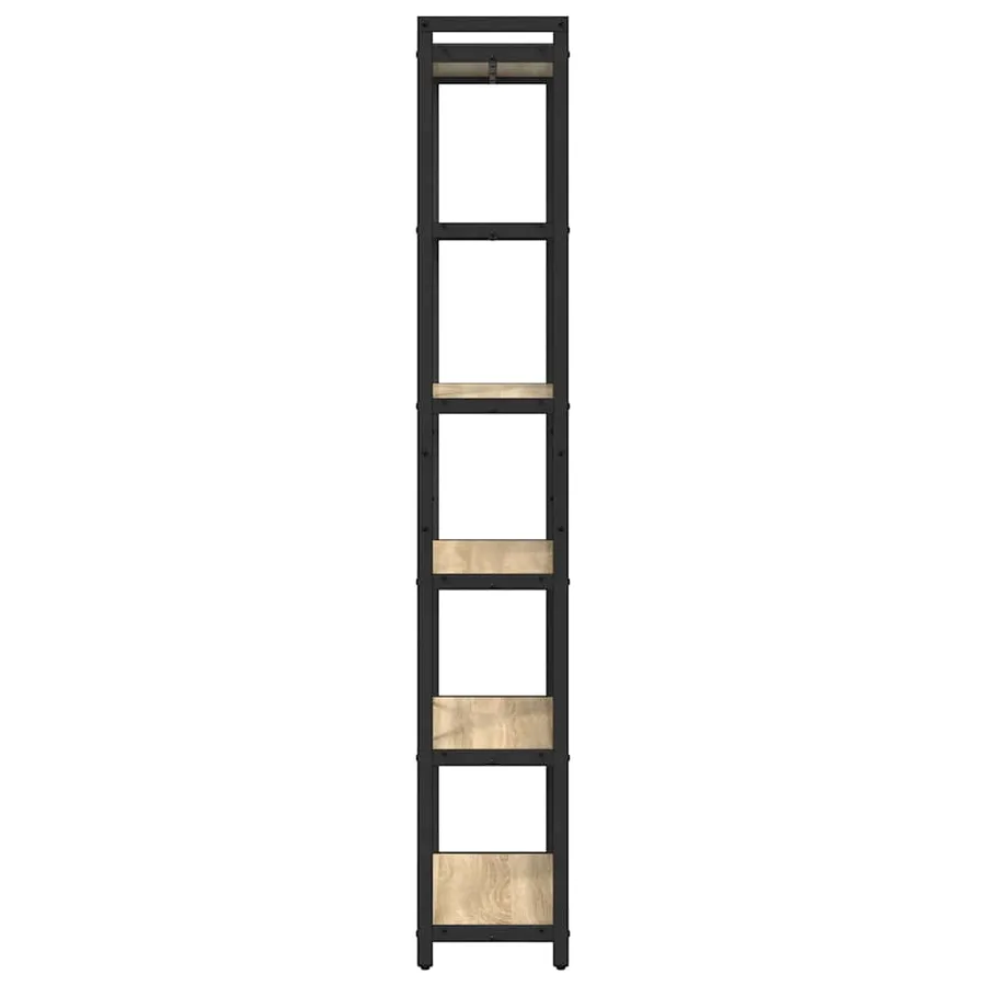 Étagère Chêne Sonoma 60 x 30 x 189,5 cm Bois d'ingénierie - 6