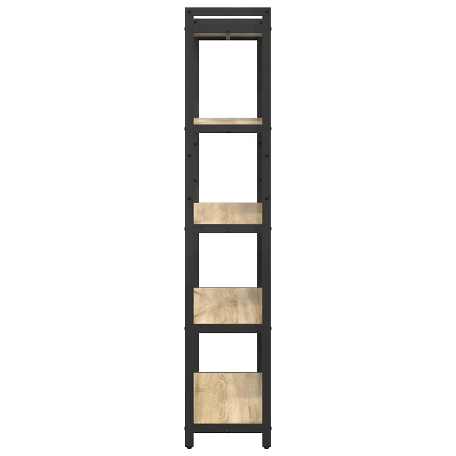 Étagère Chêne Sonoma 80 x 30 x 155 cm Bois d'ingénierie - 6